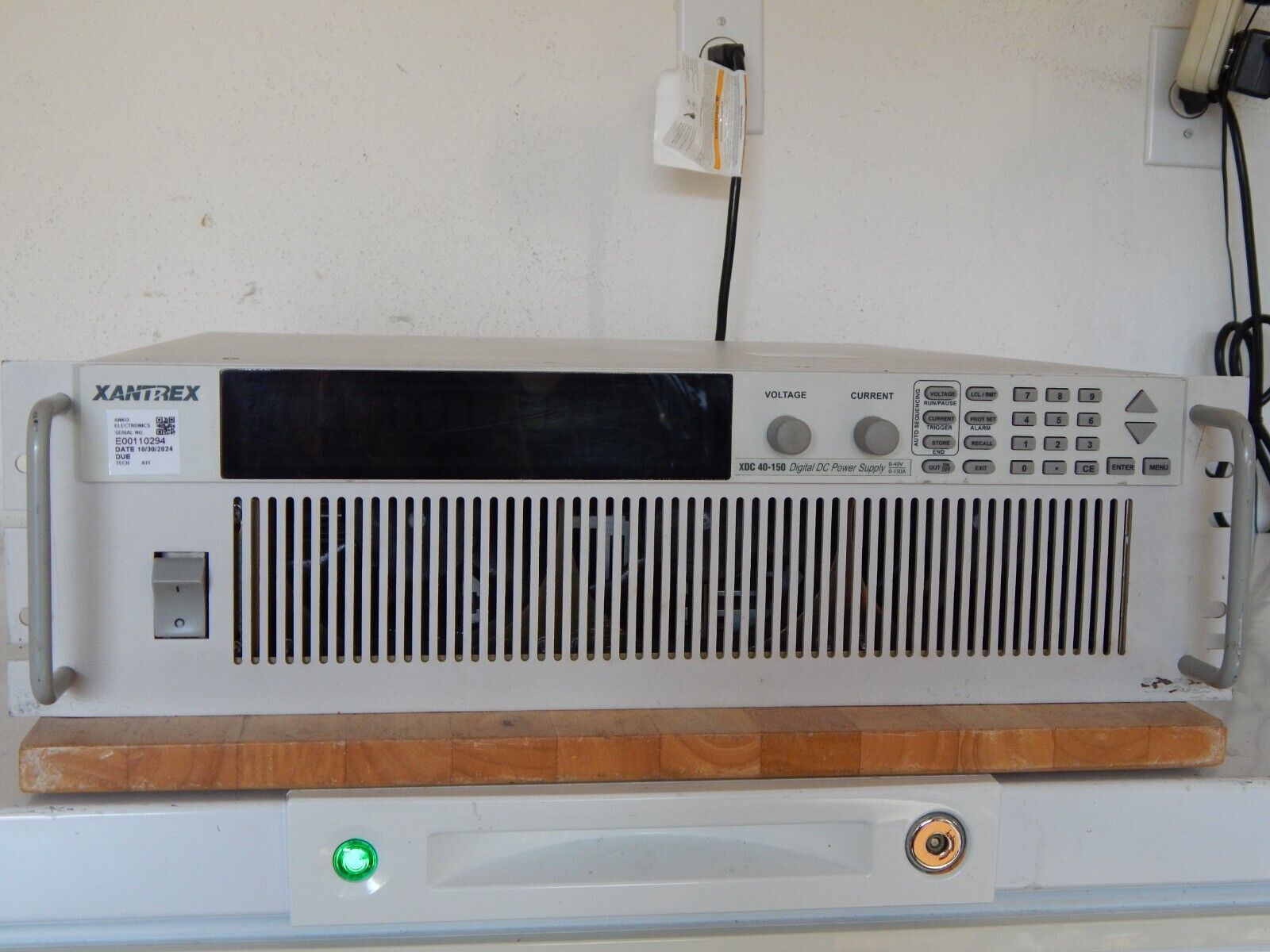Xantrex XDC40-150 40Vdc 150A,GPIB,RS232,EXT PROG,CANBUS / NIST cal Xantrex XDC40-150 40Vdc 150A,GPIB,RS232,EXT PROG,CANBUS / NIST cal